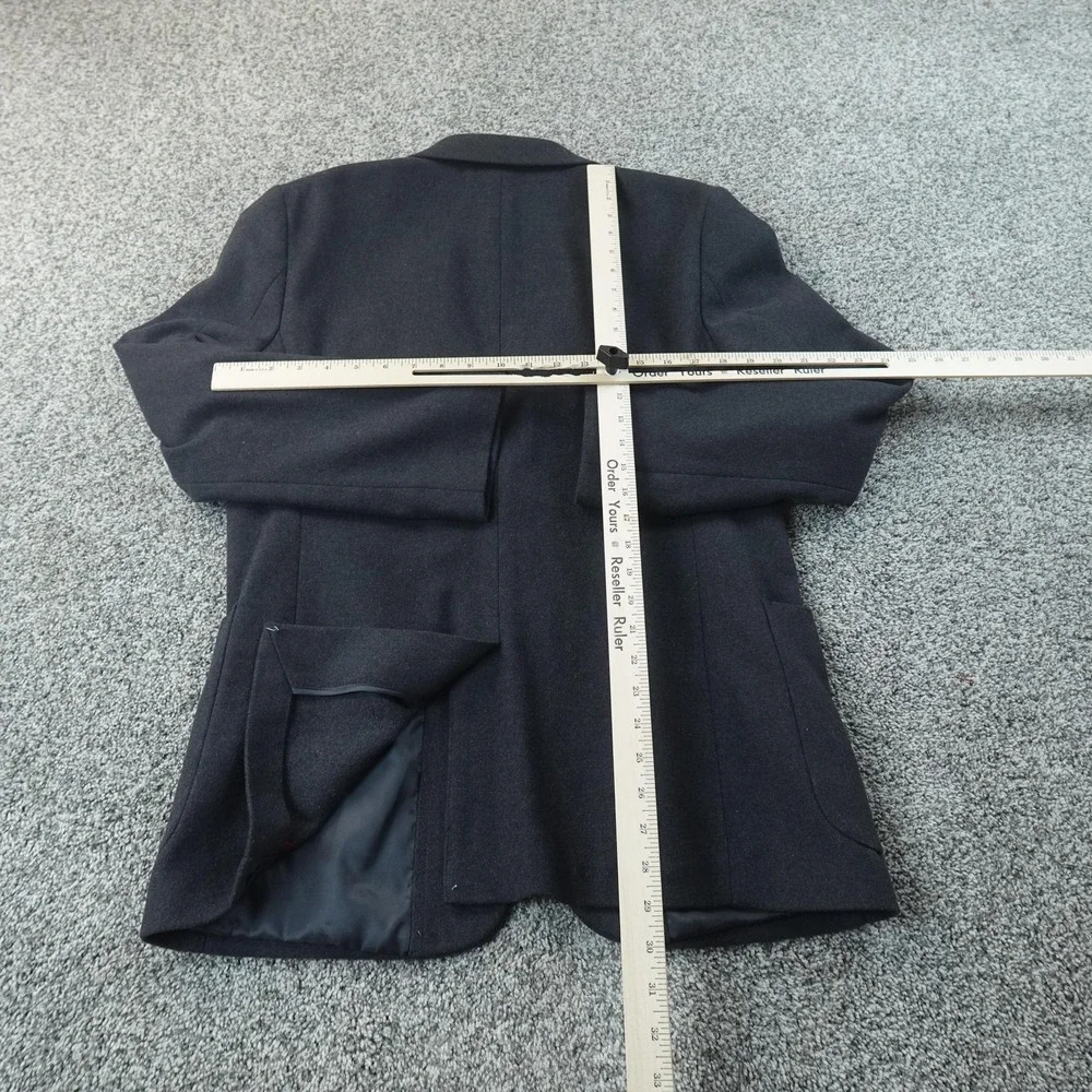 Banana‎ Republic Blazer Mens 40R Gray Wool Blend Button Sport Coat Suit Jacket